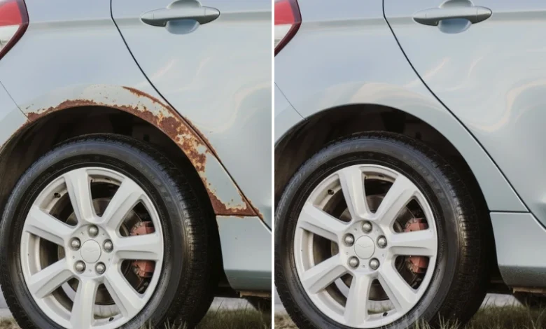 Corrosion et rouille de voiture causes, prévention et réparation de la carrosserie rouille