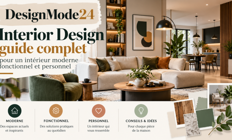 DesignMode24 Interior Design guide complet pour un intérieur moderne fonctionnel et personnel DesignMode24 Interior Design